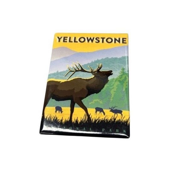Yellowstone National Park Refrigerator Magnet - Picture 1 of 5